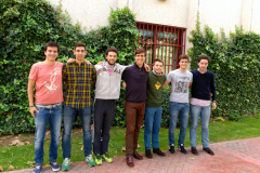 Representantes de la promoción Everest '14 comen en Peñalba