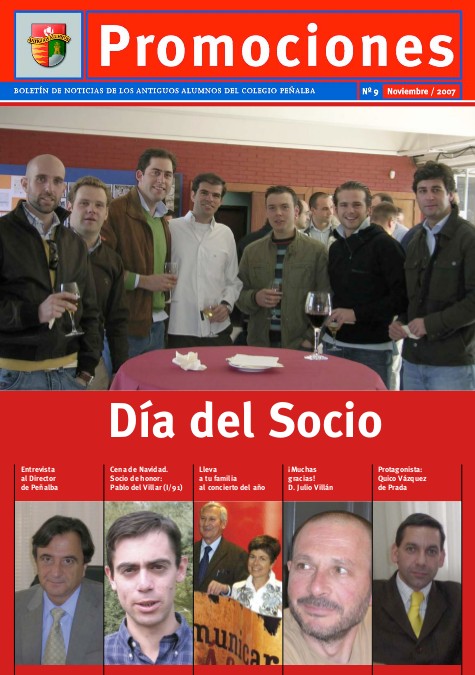 Portada de Promociones Nº 09. Noviembre de 2007